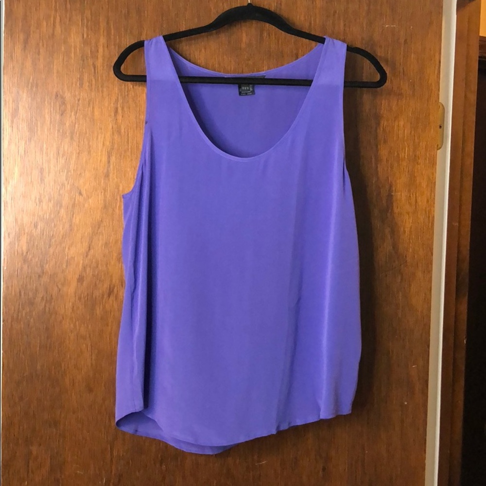 Purple French Connection tank top/blouse